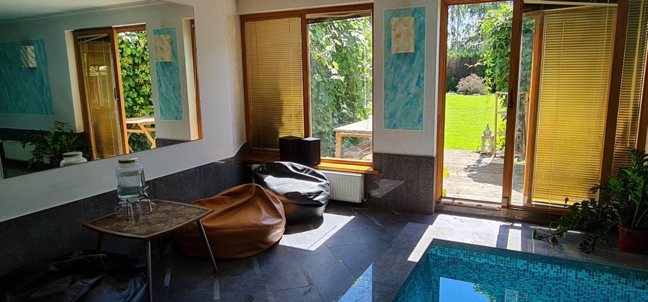 Spacious House With Indoor Pool & Sauna. Ādaži Eksteriør bilde